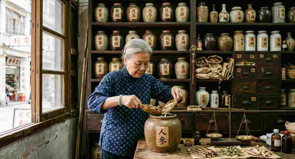 Traditional preparation of baby mouse wine with newborn mice being added to rice wine